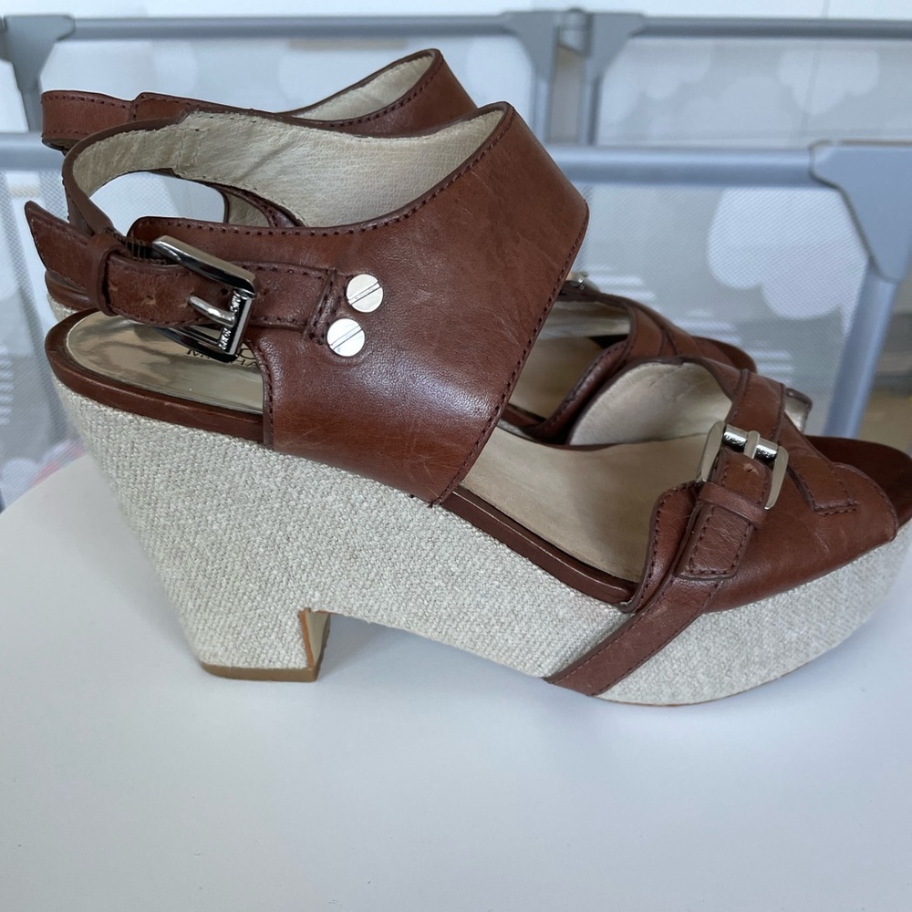 Michael Kors sandals wedges size 8